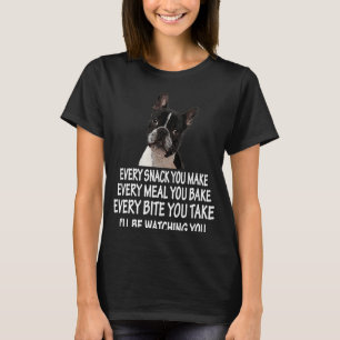 Jeden Imbiss gibt es französische Bulldogin-Mama T-Shirt