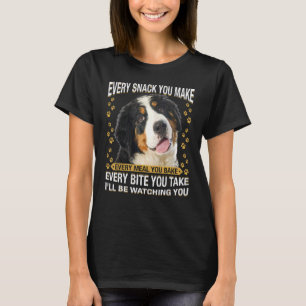 Jeden Imbiss macht man Berner Hunde Mama Hund T-Shirt