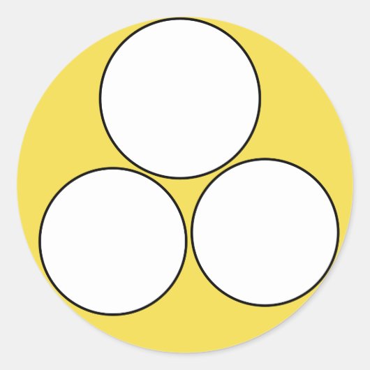 jeden kleinen Kreis aus HERSHY KISSES STICKERS aus (Vorderseite)