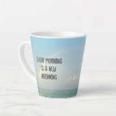 Jeden Morgen Milchtasse (Linke Ecke)