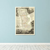 jeden Schläfchen abziehen Leinwanddruck (Insitu (Holzboden))