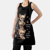 Jeden Snack, den Sie beißen, nehmen Sie Hungerdog  Schürze (InSitu)