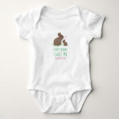 Jeden sonnigen Lieben leckere Bunnies Babyname Baby Strampler (Vorderseite)