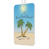 Jeden Strand, Palmen am Strand Autolufterfrischer (Links)