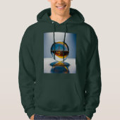 "Jeden Tag Chill Pullover Hoodie" (Vorderseite)