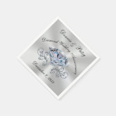 Jeden Tag Cocktail Napkins für den Diamanten Serviette (Ecke)