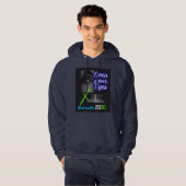 "Jeden Tag Comfort Sweatshirt" Hoodie (Vorne ganz)