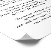 JEDEN TAG DIE ICH ETWAS MEHR POSTER (Ecke)