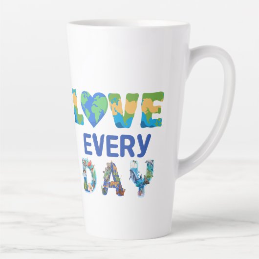 Jeden Tag die Liebe Milchtasse (Rechts)