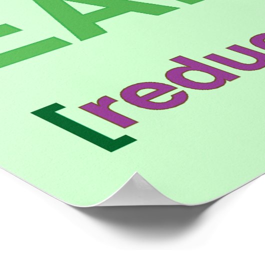 Jeden Tag Earth Day Poster erstellen (Ecke)