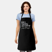 Jeden Tag ein funktioneller Erwachsener zu sein Schürze (Getragen)