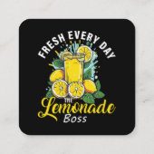 Jeden Tag frisch gekocht mit dem Lemonade-Boss (Rückseite)