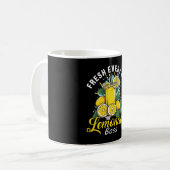 Jeden Tag frisch gekocht mit dem Lemonade-Boss Kaffeetasse (Vorderseite Links)