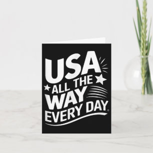 Jeden Tag gehen die USA durch Karte