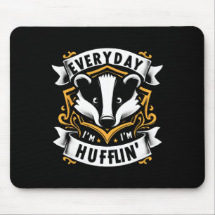 Jeden Tag Huffling Huffle Niedlich Honey Badger An Mousepad