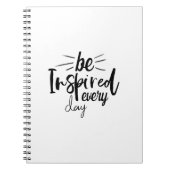 Jeden Tag Inspiriert Notizblock (Vorderseite)