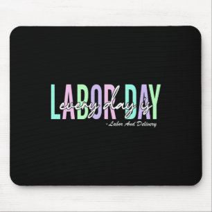 Jeden Tag ist der Arbeitstag Ba. Mousepad