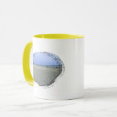 Jeden Tag ist ein Strandtag Tasse (Vorderseite Links)