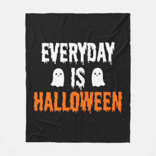 Jeden Tag ist Halloween          Fleecedecke