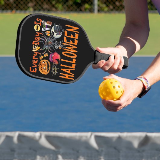 Jeden Tag ist Halloween Pickleball Schläger (InSitu)