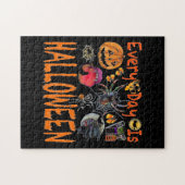 Jeden Tag ist Halloween-Puzzle Puzzle (Horizontal)