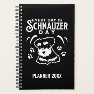 Jeden Tag ist Schnauzer Day Planer