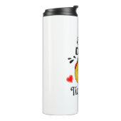 Jeden Tag ist Taco Dienstag Thermosbecher (Nach links gedreht)