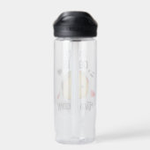 Jeden Tag ist Taco Dienstag Trinkflasche (Rückseite)