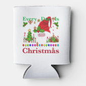 Jeden Tag ist Weihnachten Dosenkühler (Vorderseite)