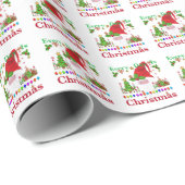 Jeden Tag ist Weihnachten Geschenkpapier (Rolleneckpunkt)