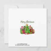 Jeden Tag ist Weihnachten Karte (Rückseite)