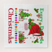 Jeden Tag ist Weihnachten Puzzle (Horizontal)