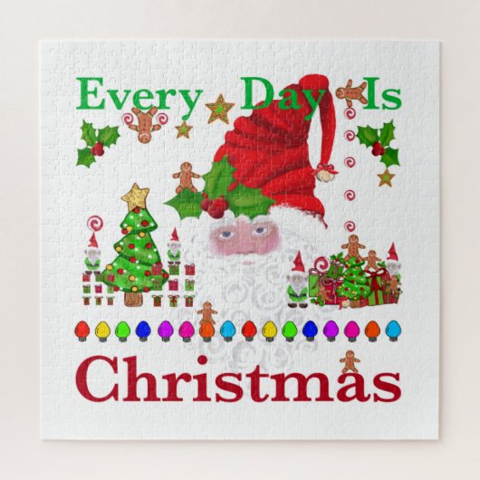 Jeden Tag ist Weihnachten Puzzle (Vertikal)