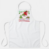 Jeden Tag ist Weihnachten Schürze (Vorderseite)