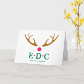 Jeden Tag ist Weihnachts-Grußkarte Karte (Gelbe Blume)