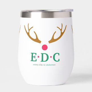 Jeden Tag ist Weihnachtswein Tumbler
