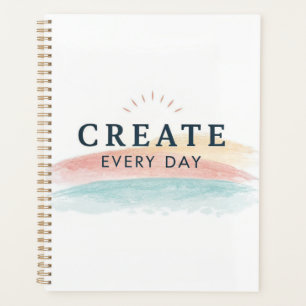 Jeden Tag Journal erstellen - Minimales Design Planer