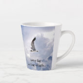 "Jeden Tag" Latte Tasse (Rechts)
