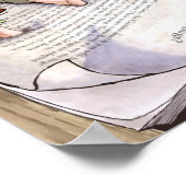 Jeden Tag Poster lesen (Ecke)