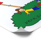 Jeden Tag sonnig Poster (Ecke)