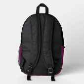Jeden Tag stärker Bedruckter Rucksack (Rückseite)