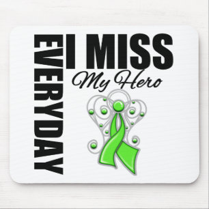 Jeden Tag vermisse ich mein Herdenlymphom Mousepad