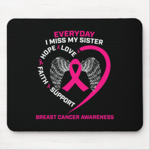 Jeden Tag vermisse ich meine Schwester Niedlich ro Mousepad
