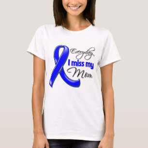 Jeden Tag verzeihe ich meine Mama Colon Cancer T-Shirt