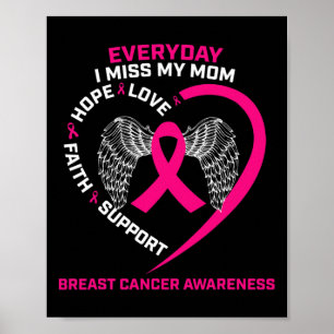 Jeden Tag verzeihe ich meine Mama Niedlich rosa Br Poster
