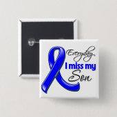 Jeden Tag verzeihe ich meinen Son Colon Cancer Button (Vorne & Hinten)