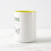 Jeden Tag wachsen Zweifarbige Tasse (Mittel)