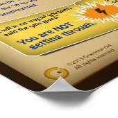 Jedenfalls gegen jeden. poster (Ecke)