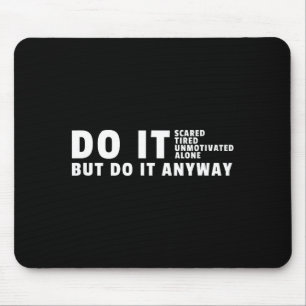 Jedenfalls Gym Motivation Bodybuilding Illustratio Mousepad