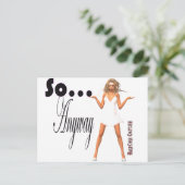 Jedenfalls Postkarte (Stehend Vorderseite)